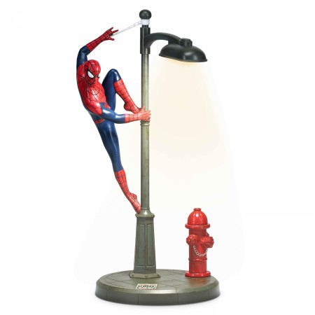 Spider-Man City Street Figurine Light